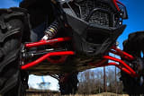 High Lifter APEXX 2020 Polaris RZR Pro Front Forward Upper & Lower Arms (Red) (w/ Ball Joints) (HDFFA-RZRPRO-R-BJI)