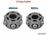 SuperATV Kawasaki Teryx Heavy-Duty Axles — Rhino 2.0 Front Right AX-4-34-FR-0-DT