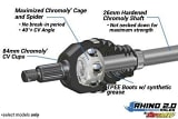 SuperATV Polaris RZR 900 Big Lift Kit Heavy Duty Axles - Rhino 2.0 Rear AX01-017R2#UD