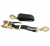 DragonFire Racing Universal 2" Heavy-Duty Ratchet Strap (Black) 522134 - UTV Source