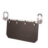 Axia Alloys 12‚Ä≥ Wide Sun Visor (Solid Black Shield) MODSVB - UTV Source