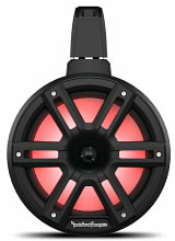 Rockford Fosgate M2 8" Color Optix 2-way Wake Tower Speakers (Black) M2WL-8B - UTV Source