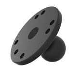 RAM Mounts Round Plate with Ball Marine-grade aluminum RAM-B-202U