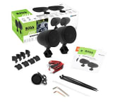 Boss Audio Full Range Motorcycle Speakers and Built-in Amplifier 3 Black MCBK625BA