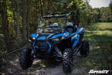 SuperATV Polaris RZR Pro XP Turbo Scratch Resistant Flip Windshield (FWS-P-RZR1K-002-70)