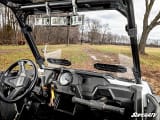 SuperATV Polaris RZR XP Turbo Vented Full Windshield  UTVS0089384