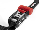 SpeedStrap 1" x 15' Ratchet Tie Down w/ Snap 'S' Hooks and Soft Tie (2 Pack)