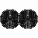 Rigid Industries 7" Headlight Kit Round Heated With H13 to H4 Adaptor Pair 55005 - UTV Source