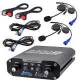 Rugged Radios RRP6100 2 Place Race Intercom System with Helmet Kits 6100-2P-MAIN - UTV Source