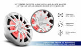 DS18 Audio HYDRO 10 2-Way Marine Water Resistant Speakers with Integrated RGB LED Lights 600 Watts UTVS0065024