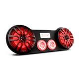 DS18 Audio Universal Kick Panel Pod 28 Enclosure 2 X 8 Speakers and 2 x Tweeters UTVS0066128
