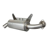 GGB Exhaust Polaris RZR XP 1000 / RZR RS1 UTV Stainless (Trail Muffler) (UTVS0068220)