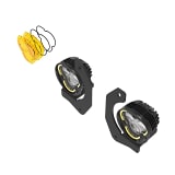 KC HiLiTES Flex Era 3 Dual Mode SAE Fog Light - 2-Light Master Kit Jeep Steel Bumpers UTVS0069049