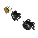 KC HiLiTES Flex Era 3 Dual Mode SAE Fog Light - 2-Light Master Kit Toyota Tacoma / 4 Runner / Tundra UTVS0069051