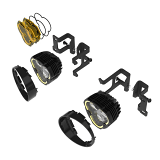 KC HiLiTES Flex Era 3 Dual Mode SAE Fog Light - 2-Light Master Kit Toyota Tacoma / 4 Runner / Tundra UTVS0069051
