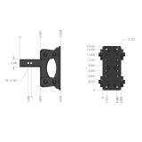 Gen-Y Hitch The Boss Torsion Flex Pintle Plate (2" or 3" Shank)  UTVS0076771