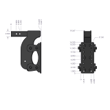 Gen-Y Hitch The Boss Torsion Flex Pintle Plate (2" or 3" Shank)  UTVS0076771