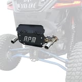 RPM Powersports Polaris RZR Pro XP / Turbo R E-Valve Muffler Dual Tip Captains Choice Exhaust  UTVS0078473