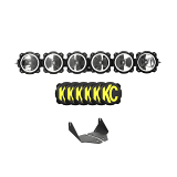 KC HiLiTES Polaris RZR Turbo R / Pro XP Light Bar Kit 91342 - UTV Source