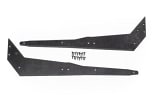 HCR Racing Polaris Pro XP Long Travel Trailing Arm Skid Plates RZR-07400-RSKD - UTV Source