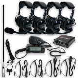 NavAtlas NNT10 4 Person Intercom and Radio Bundle (Over the head Headset) 4 NNT10 Intercom & Radio OTH Bundle - UTV Source