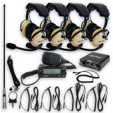 NavAtlas NNT10 4 Person Intercom and Radio Bundle (Over the head Headset)  UTVS0084760