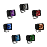 Rigid Industries Radiance Plus Surface Mount RGBW Scene (Pair)  UTVS0085652