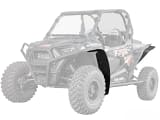 SuperATV Polaris RZR XP Turbo Low Profile Fender Flares FF-P-RZRXP#TB - UTV Source