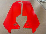 L&W Fab Polaris RZR Pro XP / Turbo R Rear Inner Fender Mud Guard  UTVS0088596