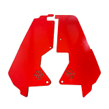 L&W Fab Polaris RZR Pro XP / Turbo R Rear Inner Fender Mud Guard 62093 - UTV Source