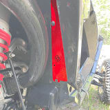 L&W Fab Polaris RZR Pro R Rear Inner Fender Mud Guard 100141 - UTV Source