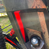L&W Fab Polaris RZR Pro R Rear Inner Fender Mud Guard  UTVS0088956