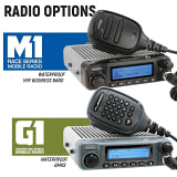 Rugged Radios Can-Am Maverick R Complete Communication Kit w/ Rocker Switch Intercom and 2-Way Radio  UTVS0091647
