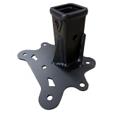 L&W Fab Polaris RZR Turbo S Receiver Hitch Plate 52019 - UTV Source