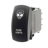 XTC Power Products Carling LED Rocker Switch (Alien Lights) SW11-00139043 - UTV Source