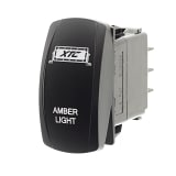 XTC Power Products Carling LED Rocker Switch (Amber Light Bar) SW11-00101001 - UTV Source