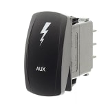 XTC Power Products Carling LED Rocker Switch (Aux Power) SW11-00135038 - UTV Source