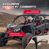 Kemimoto Can-Am Maverick X3 / X3 Max Aluminum Side Mirrors  UTVS0095048
