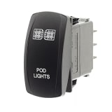 XTC Power Products Carling LED Rocker Switch (Pod Lights) SW11-00107039 - UTV Source