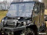 SuperATV Kawasaki Mule Pro Scratch-Resistant Full Windshield  UTVS0097286