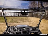 SuperATV Kawasaki Mule Pro Scratch-Resistant Full Windshield  UTVS0097286