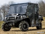 SuperATV Kawasaki Mule Pro Scratch-Resistant Full Windshield  UTVS0097286