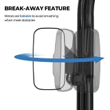 Kemimoto Polaris Ranger Adjustable Break Away Side Mirrors and Cargo Storage Device Tool Box  UTVS0097426