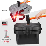 Kemimoto Polaris Ranger Adjustable Break Away Side Mirrors and Cargo Storage Device Tool Box  UTVS0097426