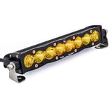 Baja Designs S8 Straight LED Light Bar (Driving/Combo) (Amber) (10") 701013 - UTV Source