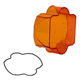 Baja Designs Universal LP6 Series Head Light Lens Kit  UTVS0098645