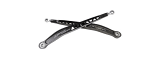 ZBroz Racing Can-Am Maverick X3 64" Intense Series Billet Lower Radius Rod K45-0817254 - UTV Source