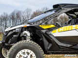 SuperATV Can-Am Maverick R Scratch Resistant Flip Windshield  UTVS0100411