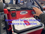 Extreme Metal Products Polaris RZR PRO XP and Turbo R "Milwaukee Pack Out" Rack  UTVS0103104-MAIN