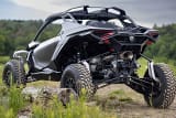 MBRP Powersports Can-Am Maverick R Perf Series Single Slip On Turbo Back Exhaust  UTVS0103253